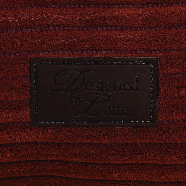 Hundekissen Cord - Designed by Lotte Ribbed  - terrakotta - Hundebett Bezug abnehmbar und waschbar